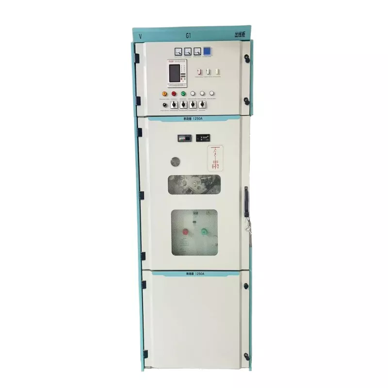 အလတ်စား ဗို့အား 33KV/36KV SF6 Gas Insulated RMU Panel Compact Distribution Switchgear